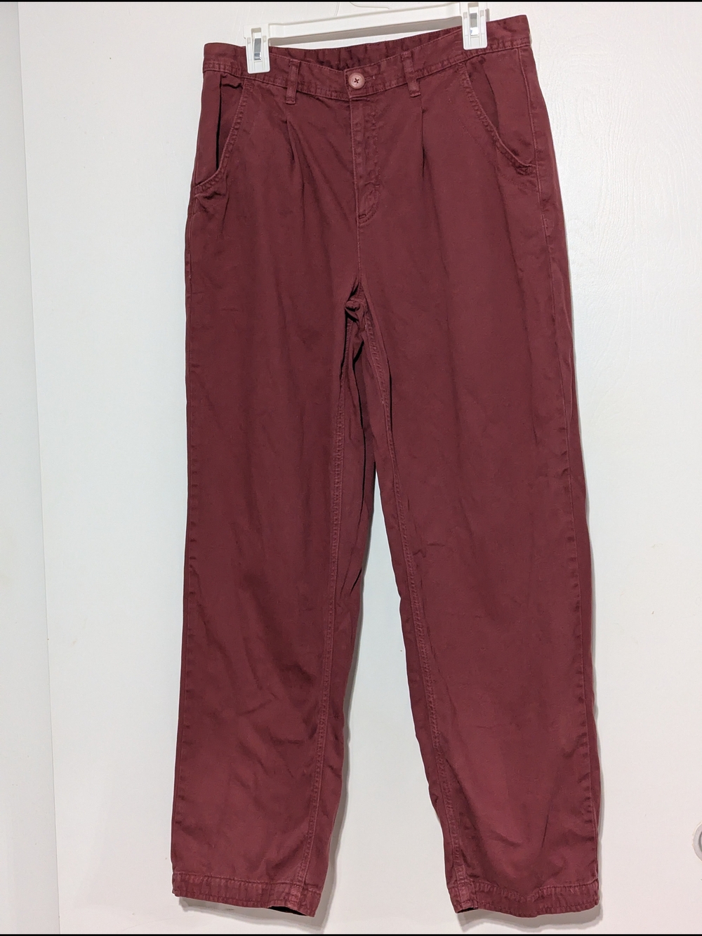 Free People Burgundy Chino Pants - Picture 7 of 7